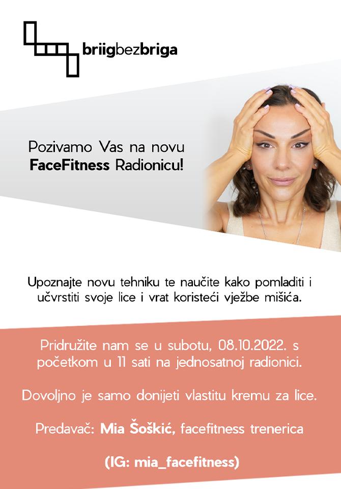 We invite you to the new Face Fitness Workshop!