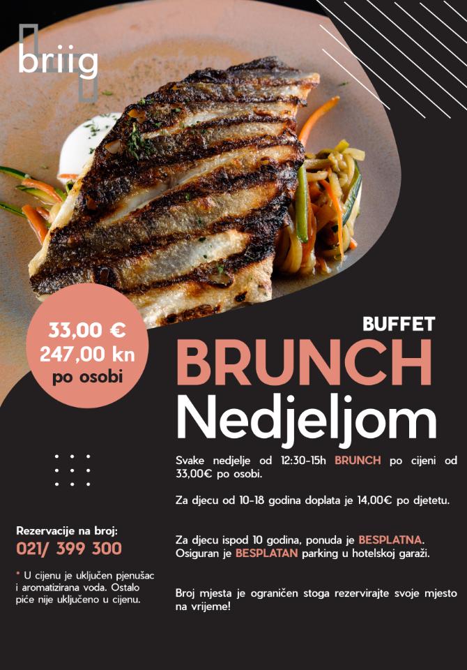 Buffet Brunch Nedjeljom